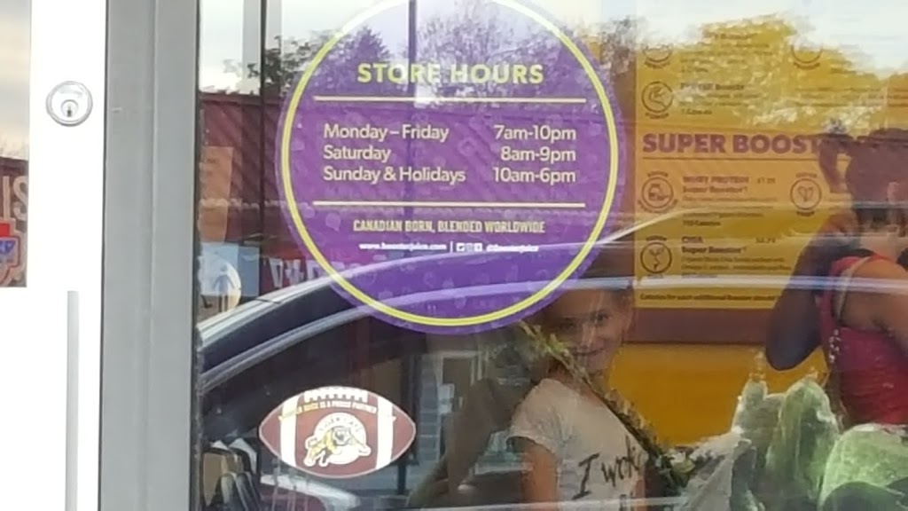 Booster Juice | 1400 Upper James St Unit #19, Hamilton, ON L9B 1K3, Canada | Phone: (289) 755-3577