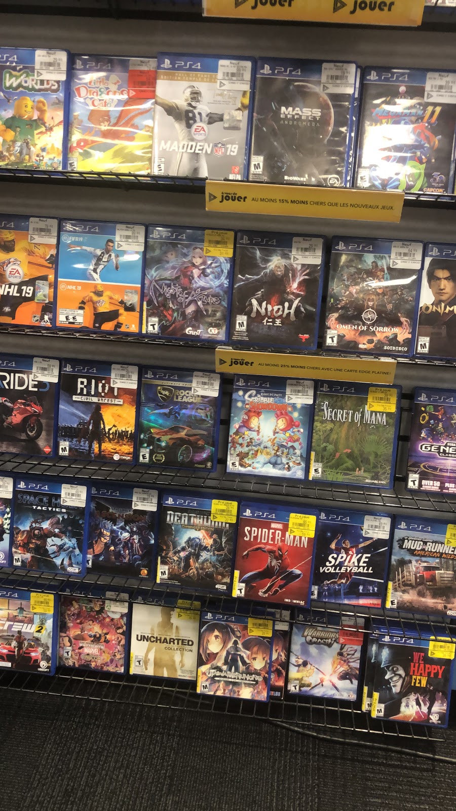 EB Games | Les Promenades Drummondville, 755 Boulevard Rene Levesque, Ste 1200, Drummondville, QC J2C 6Y7, Canada | Phone: (819) 478-2828