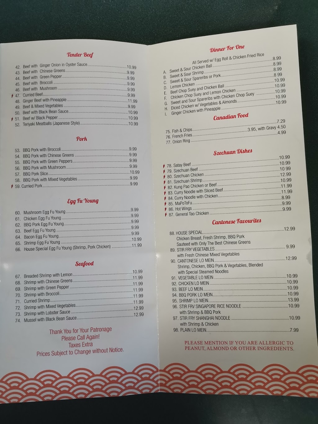 Lucky Chinese Buffet | 38 Oxford St, Tillsonburg, ON N4G 2G1, Canada | Phone: (519) 688-6288
