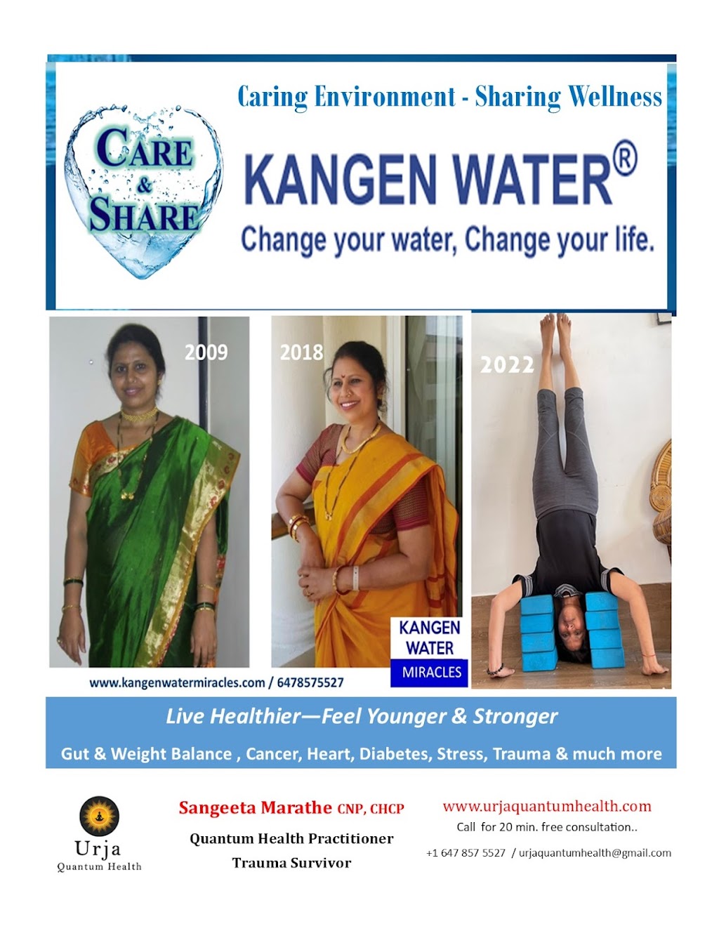 Urja Quantum Health | 78 Saintsbury Crescent, Brampton, ON L6R 2V8, Canada | Phone: (647) 857-5527