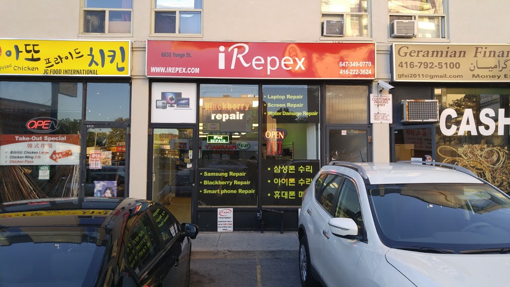 iRepex | 6030 Yonge St, North York, ON M2M 3W5, Canada | Phone: (647) 349-0770