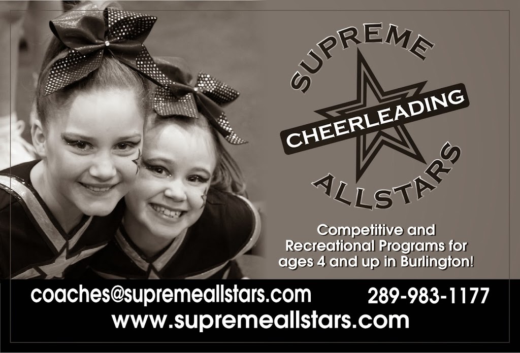 Supreme Cheerleading Inc. | 845 Harrington Ct #4, Burlington, ON L7N 3P3, Canada | Phone: (289) 983-1177