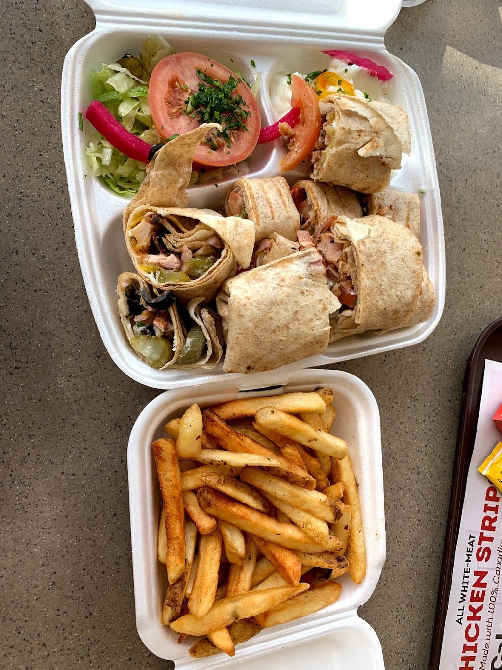 Pita Basket | 150 Crowfoot Crescent NW #105, Calgary, AB T3G 3T2, Canada | Phone: (403) 455-5771