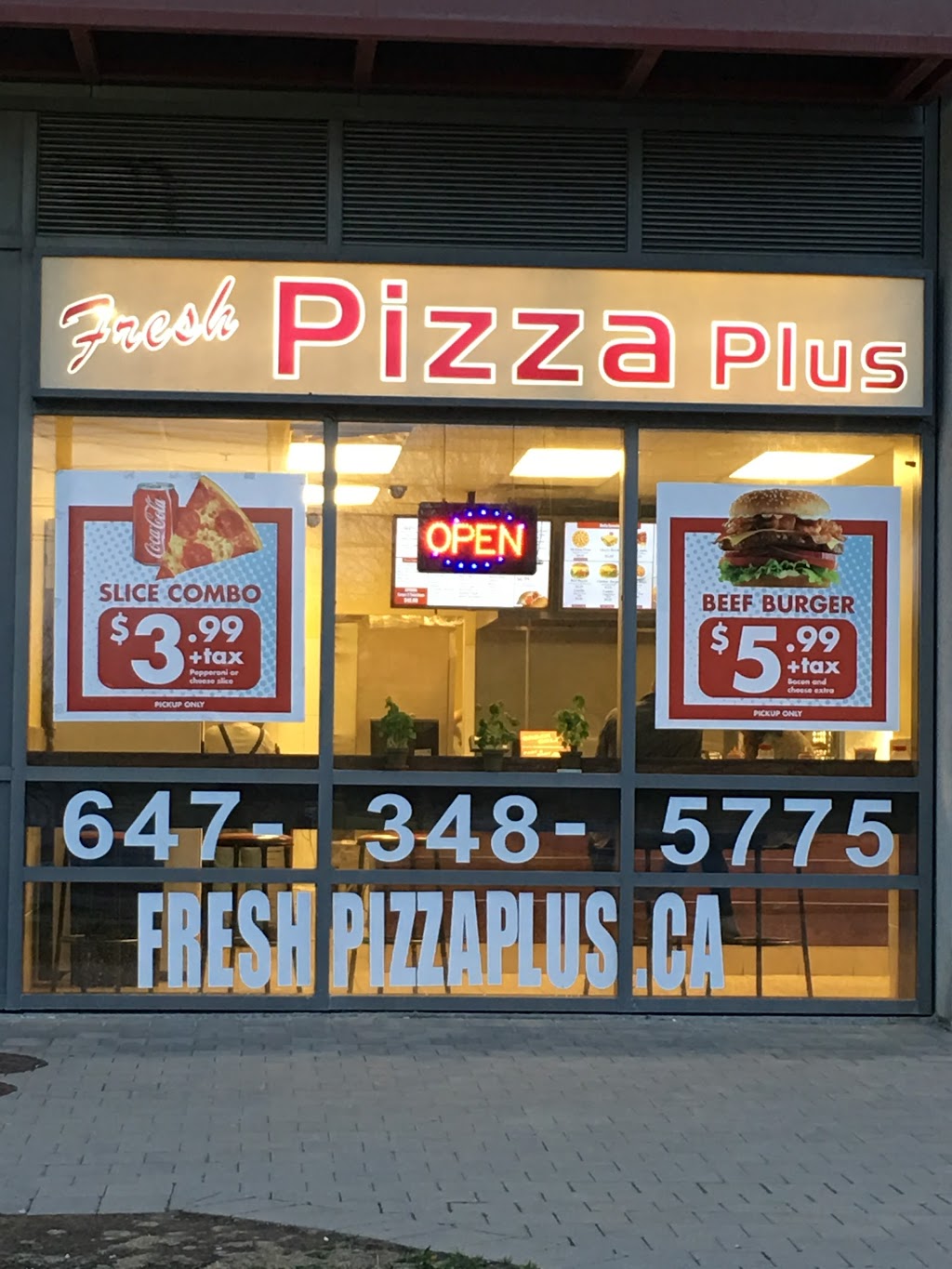 Fresh Pizza Plus | 104-2240 Lake Shore Blvd W, Etobicoke, ON M8V 0B1, Canada | Phone: (647) 348-5775