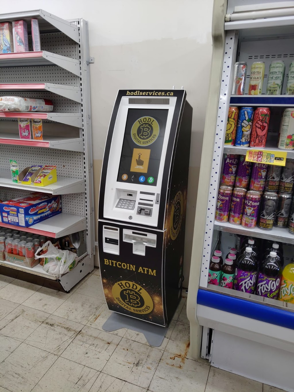 HODL Bitcoin ATM - Hasty Market | 255 Fairview Dr, Brantford, ON N3R 7E3, Canada | Phone: (416) 840-5444