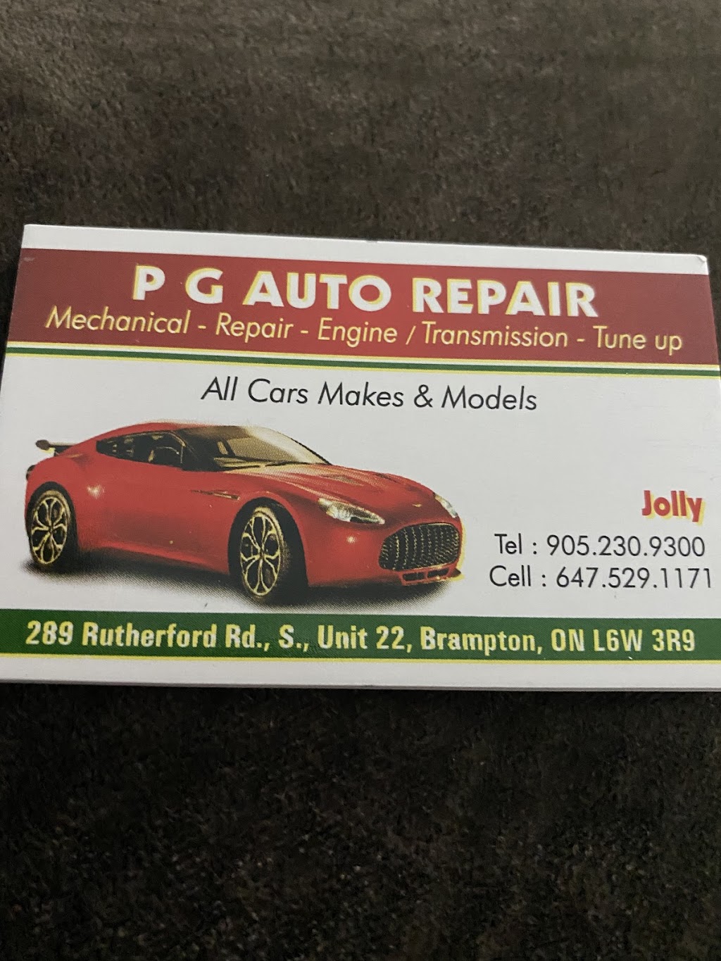 Diamond G Auto Repair