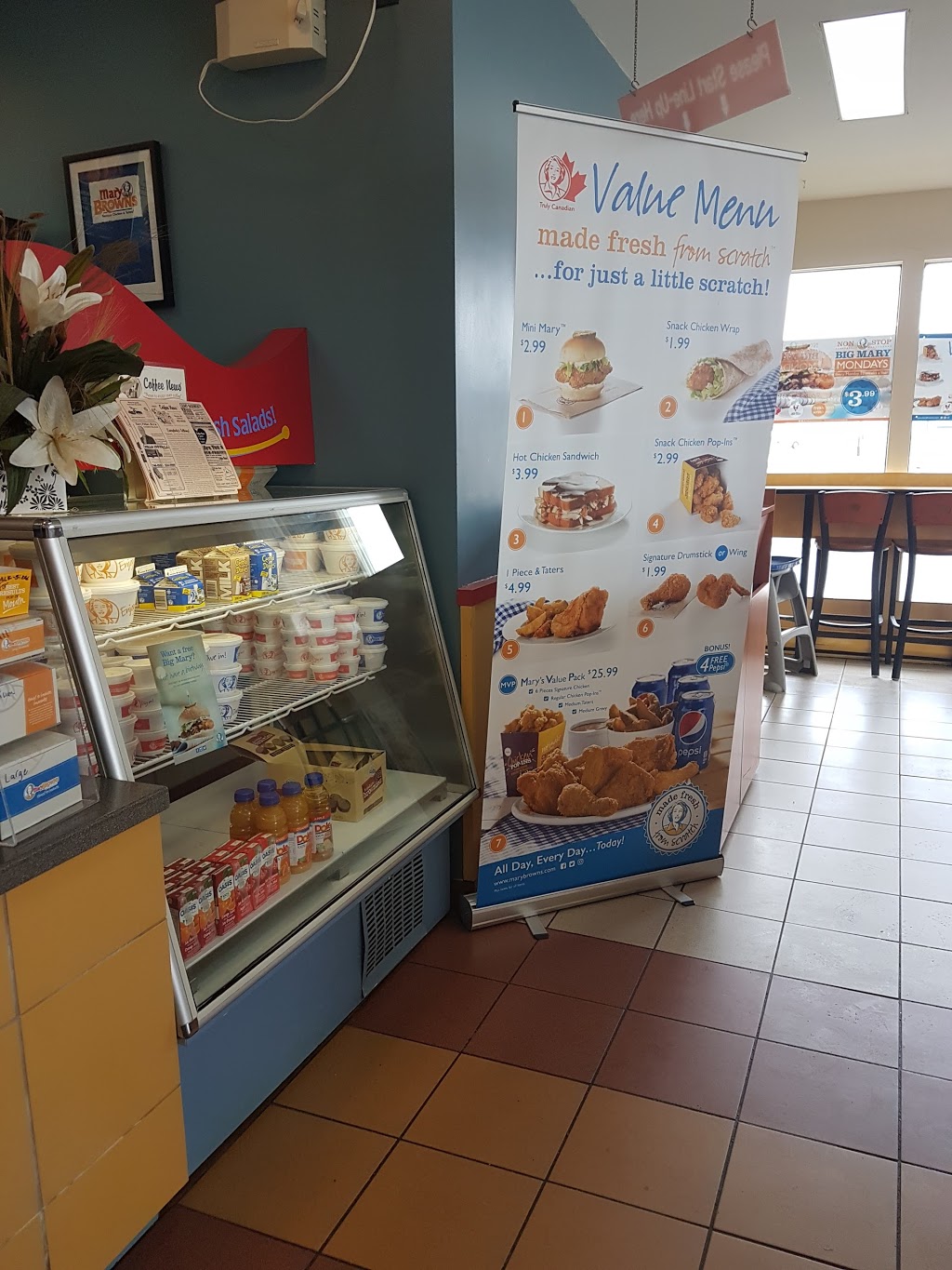 Mary Browns | 4 Elizabeth Dr, Paradise, NL A1L 1V2, Canada | Phone: (709) 782-3331