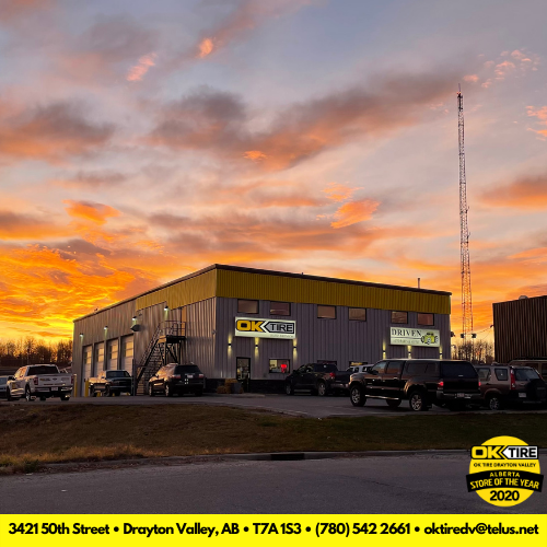 OK Tire | 3421 50 St, Drayton Valley, AB T7A 1S3, Canada | Phone: (780) 542-2661