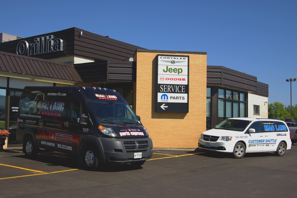 ORILLIA DODGE CHRYSLER SERVICE DEPARTMENT | 450 Memorial Ave, Orillia, ON L3V 0T7, Canada | Phone: (705) 325-1331