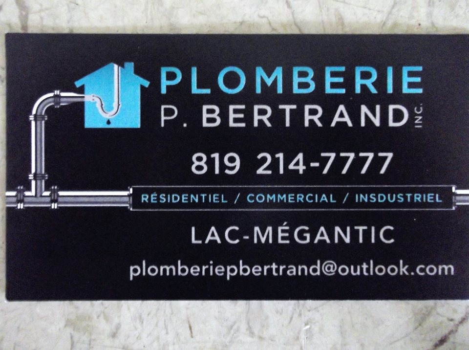 Plomberie P Bertrand | 1642 QC-161, Nantes, QC G6B 2S5, Canada | Phone: (819) 214-7777