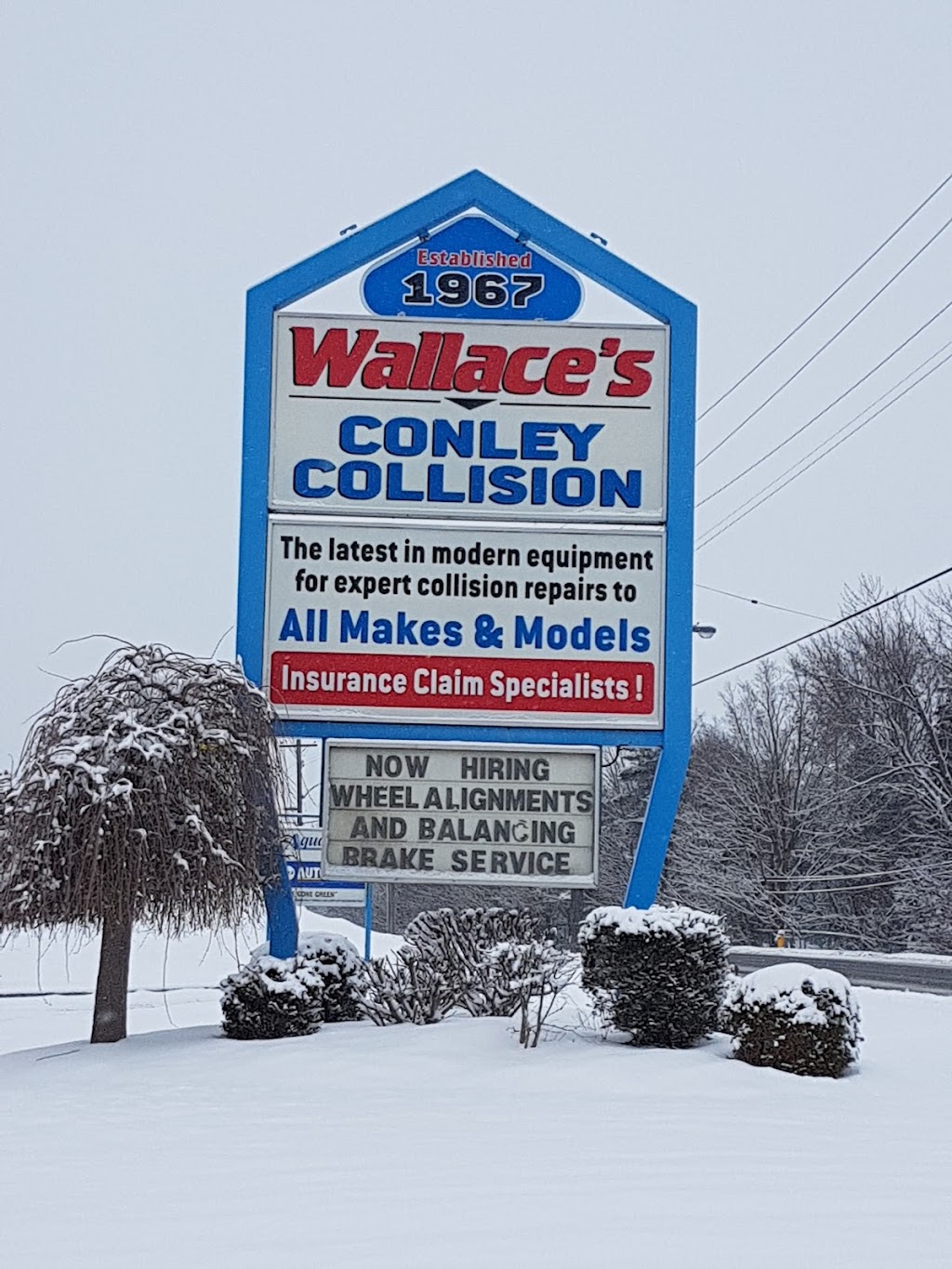 Wallace Conley Collision Shop | 726 Clonsilla Ave, Peterborough, ON K9J 5Y3, Canada | Phone: (705) 745-2091
