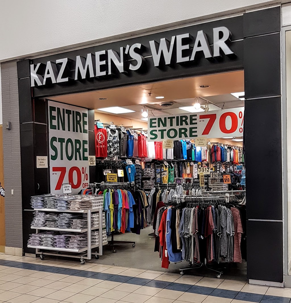 Kaz Mens Wear | 499 Main St S, Brampton, ON L6Y 1N7, Canada | Phone: (905) 216-9212