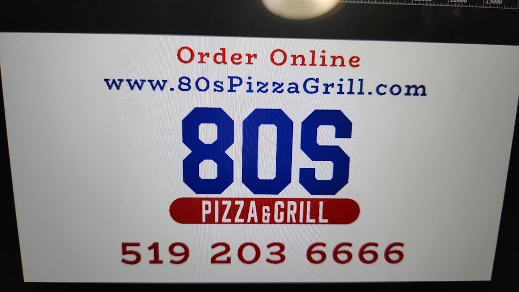 80S Pizza&Grill | 11543 Longwoods Rd, Delaware, ON N0L 1E0, Canada | Phone: (519) 203-6666
