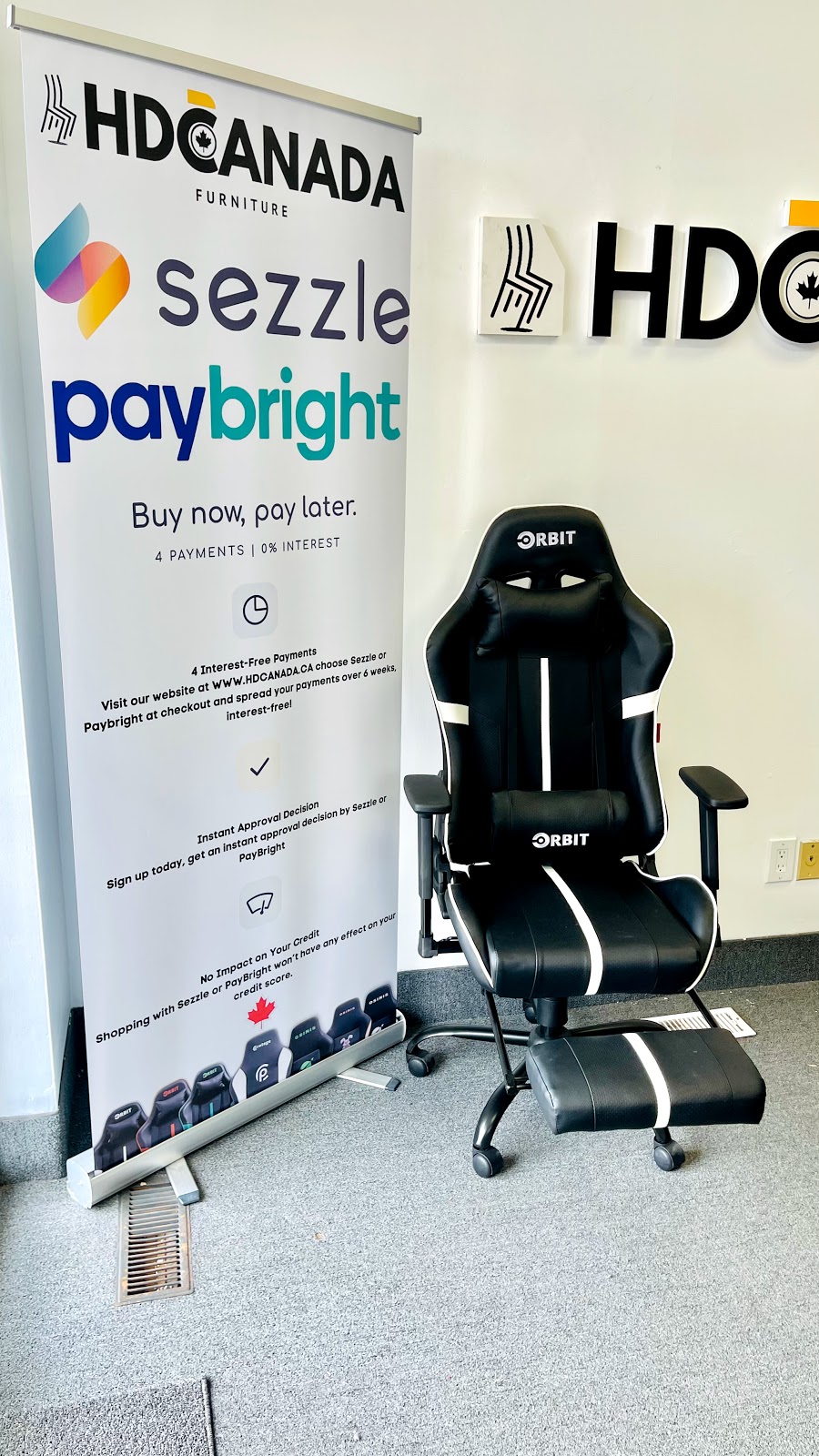 Hdcanada Furniture ltd. Gaming Chairs & Office Chairs Store | 3289 Lenworth Dr Unit #D1, Mississauga, ON L4X 2H1, Canada | Phone: (289) 237-6398