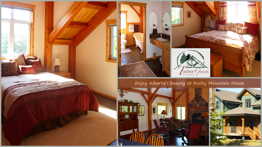 Timber Green Bed & Breakfast | Box 20 Site 13 RR 2, Rocky Mountain House, AB T4T 2A2, Canada | Phone: (403) 844-4739