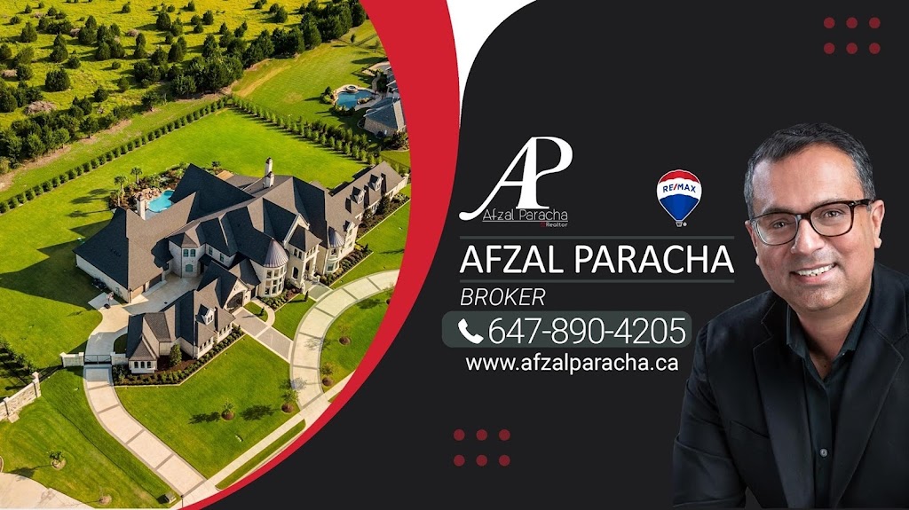 Afzal Paracha - Remax Real Estate Centre Inc -Brokerage | 66 Cedar Lake Crescent, Brampton, ON L6Y 0P9, Canada | Phone: (647) 890-4205