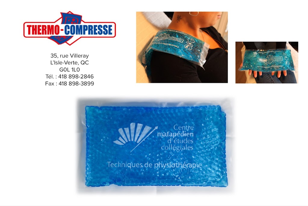 Thermo-compresse usine | 35 Rue Villeray, LIsle-Verte, QC G0L 1L0, Canada | Phone: (418) 898-2846