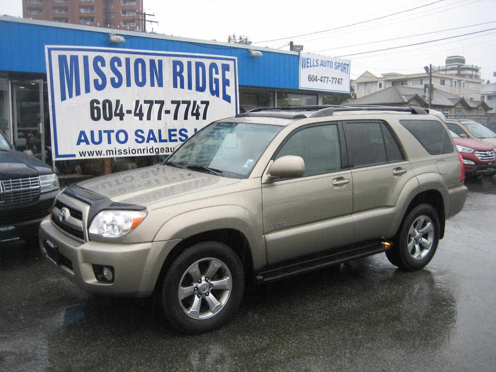 Mission Ridge Auto Sales Ltd | 22245 Lougheed Hwy, Maple Ridge, BC V2X 2T1, Canada | Phone: (604) 477-7747