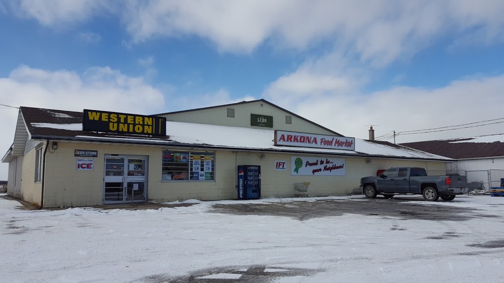 Arkona Food Market | 7291 Arkona Rd, Arkona, ON N0M 1B0, Canada | Phone: (519) 828-3577