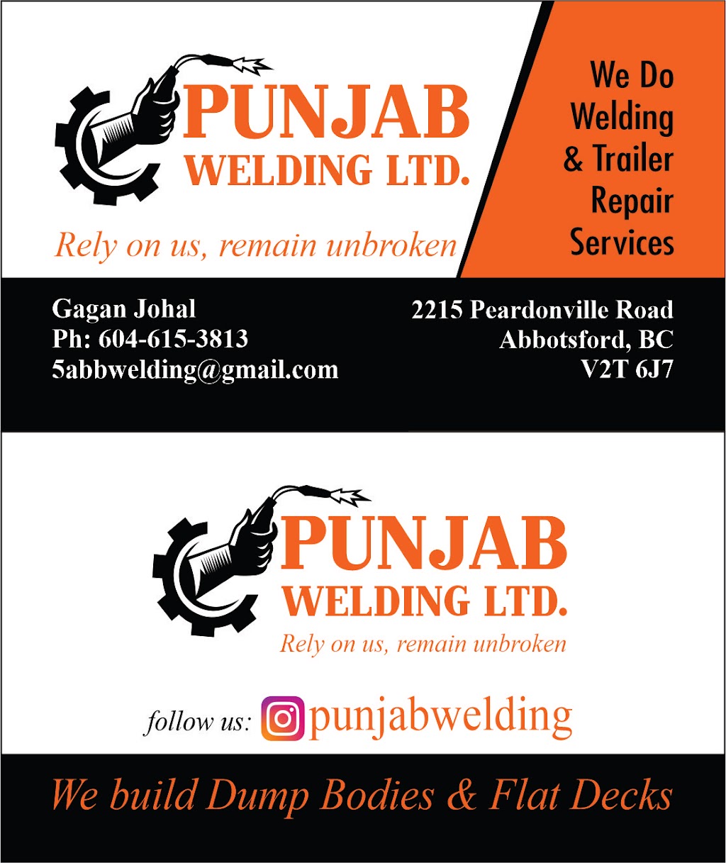 Punjab Welding Ltd. | 2215 Peardonville Rd, Abbotsford, BC V2T 6J7, Canada | Phone: (604) 615-3813