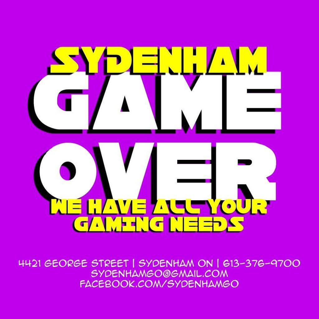 Sydenham Game Over | 4421 George St, Sydenham, ON K0H 2T0, Canada | Phone: (613) 376-9700