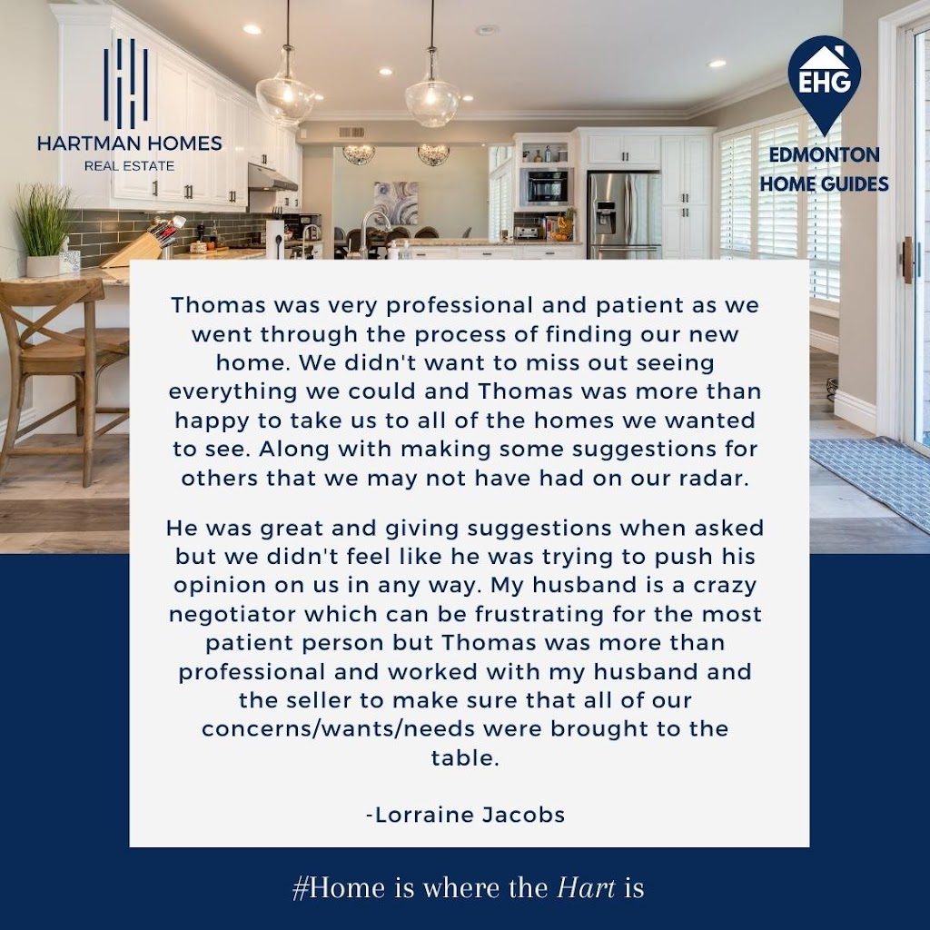 Thomas Hartman Real Estate - RE/MAX River City | 13120 St Albert Trail NW, Edmonton, AB T5L 4P6, Canada | Phone: (587) 899-5929