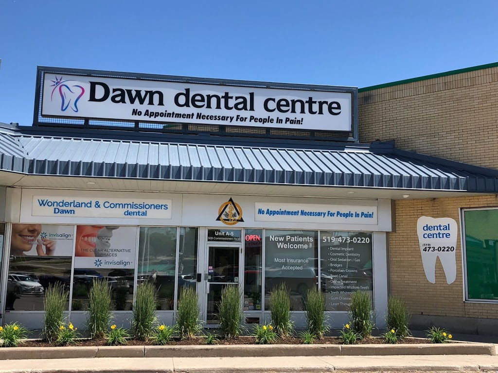 Dawn Dental Wonderland & Commissioners | 509 Commissioners Rd W, London, ON N6J 1Y5, Canada | Phone: (519) 473-0220