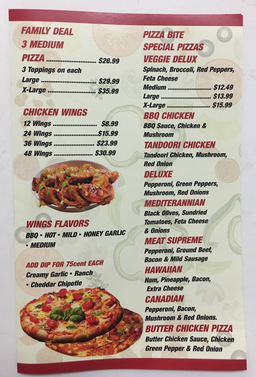 Pizza Bite | 5920 Turney Dr, Mississauga, ON L5M 2R8, Canada | Phone: (905) 285-0022