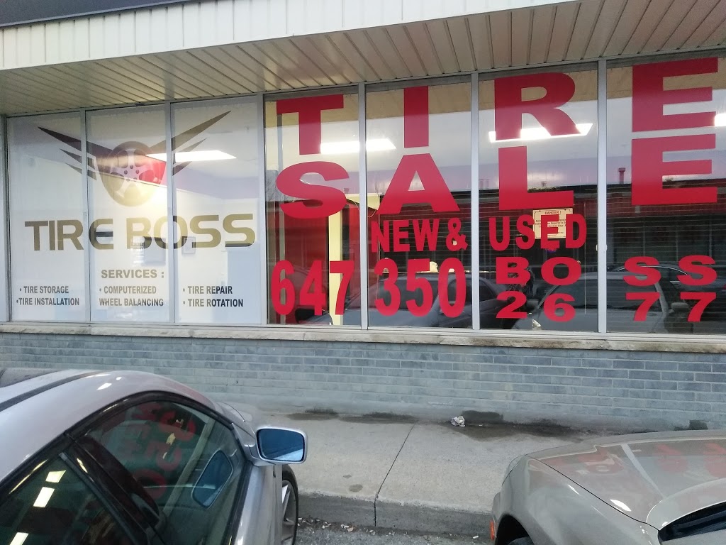 Tire Boss | 1720 Midland Ave unit 7, Scarborough, ON M1P 3C2, Canada | Phone: (647) 350-2677