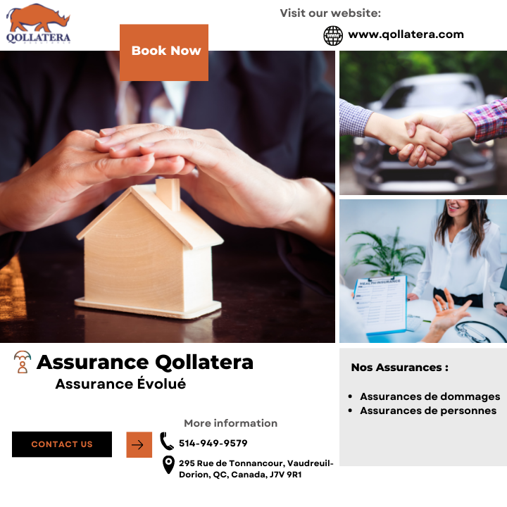 Assurance Qollatera | 295 Rue de Tonnancour, Vaudreuil-Dorion, QC J7V 9R1, Canada | Phone: (514) 949-9579