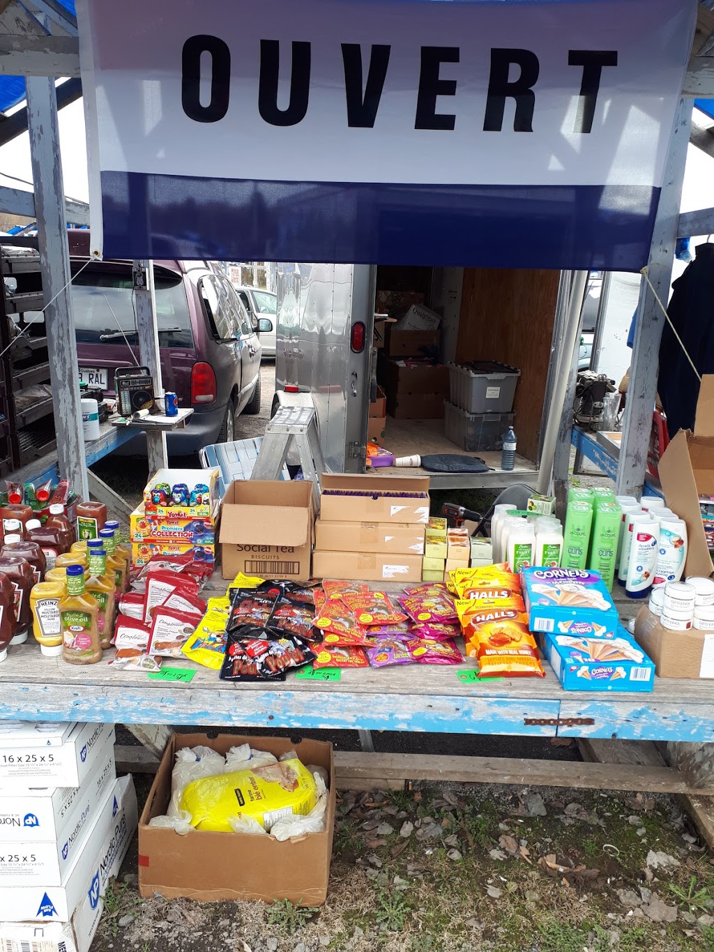 Marché Aux Puces le Toit Bleu | 1300 Chemin Barrette, Saint-Félix-de-Valois, QC J0K 2M0, Canada | Phone: (450) 889-4806