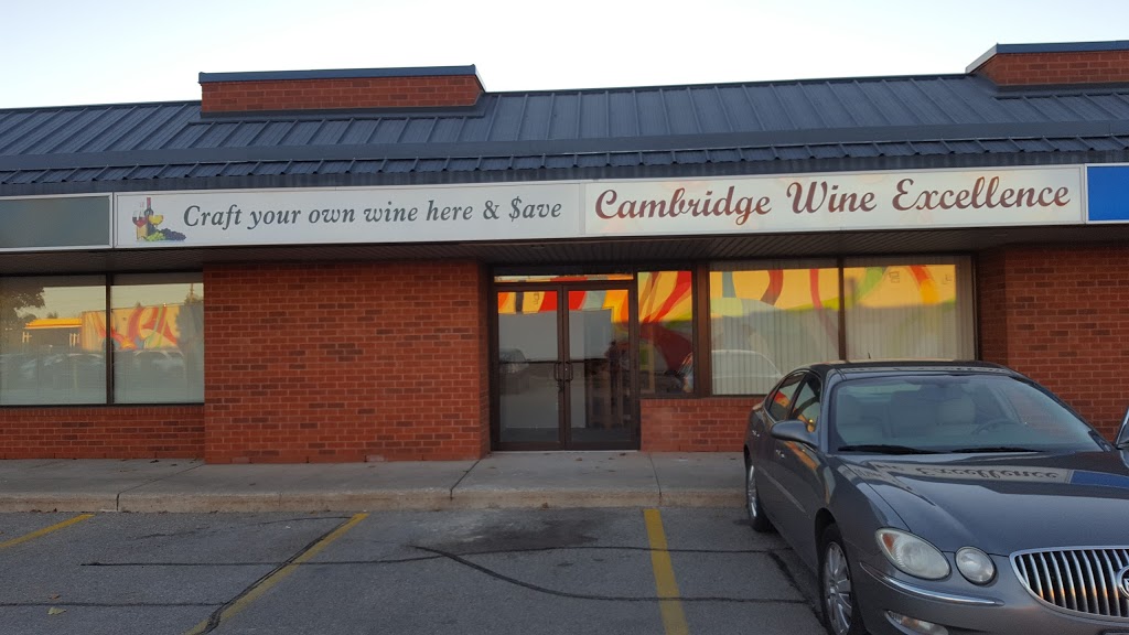 Cambridge Wine Excellence | store | 800 Franklin Blvd #4B, Cambridge, ON N1R 7Z1, Canada | 5196229463 OR +1 519-622-9463
