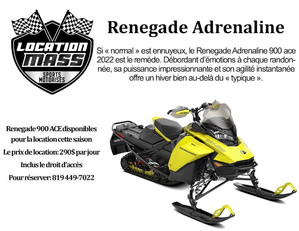 Location MASS | 85 Rue Principale N, Maniwaki, QC J9E 2B5, Canada | Phone: (819) 449-7022