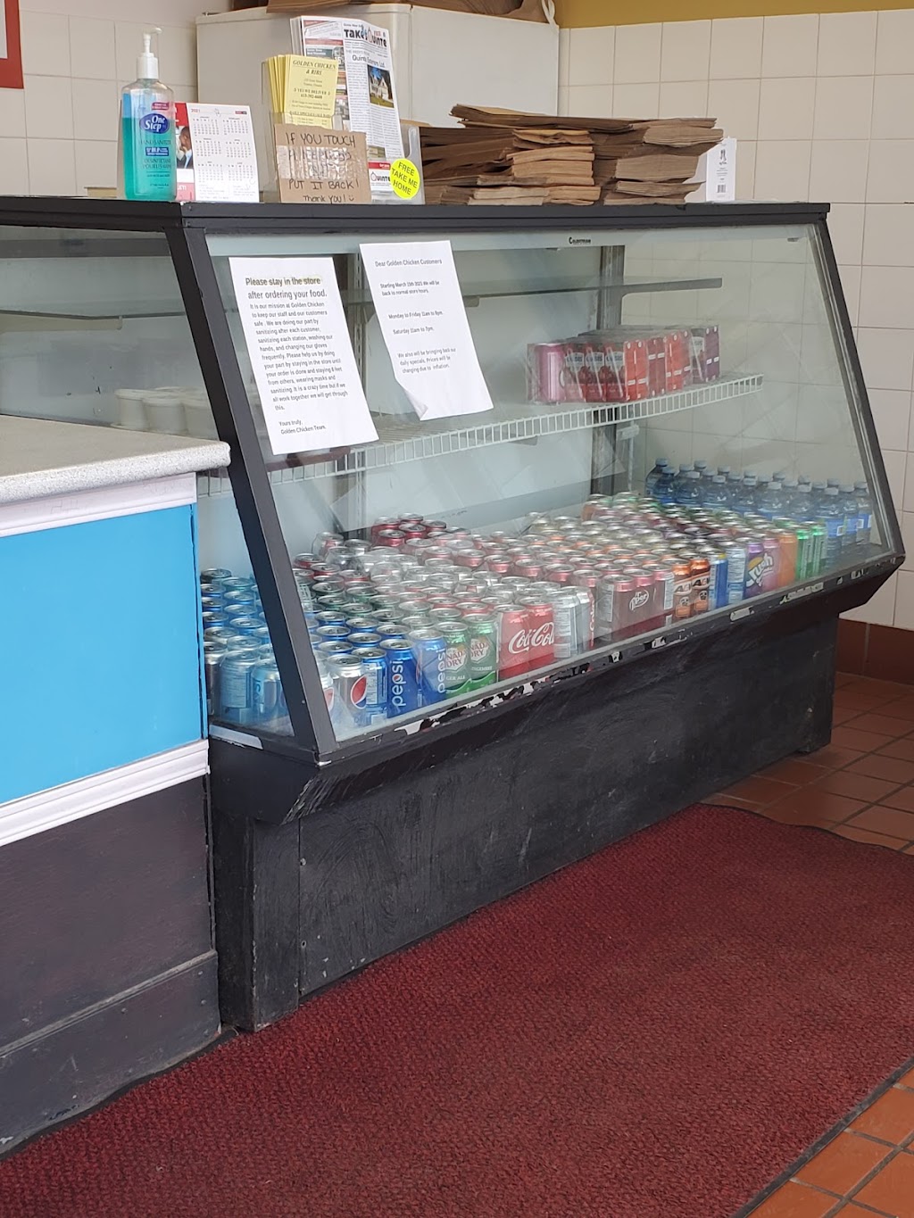 Golden Chicken & Ribs | 210 Front St, Trenton, ON K8V 4N9, Canada | Phone: (613) 392-4600