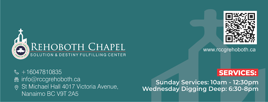 RCCG NANAIMO Rehoboth Chapel | 4017 Victoria Ave, Nanaimo, BC V9T 2A5, Canada | Phone: (604) 781-0835
