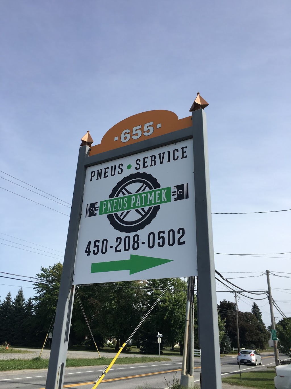 Pneus Patmek | 655 QC-201, Saint-Clet, QC J0P 1S0, Canada | Phone: (450) 208-0502