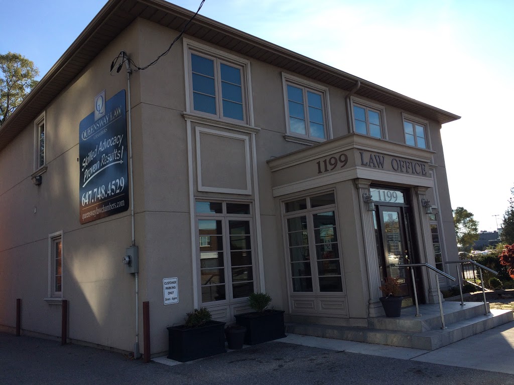 Queensway Law Chambers | 1199 The Queensway, Etobicoke, ON M8Z 1R7, Canada | Phone: (647) 748-4529