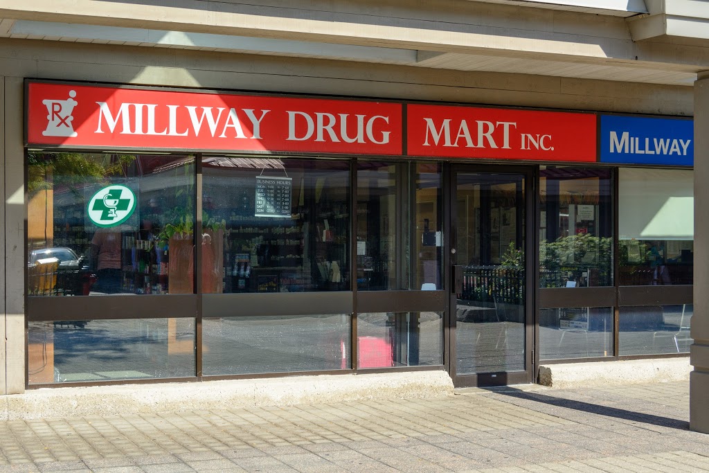 Millway Drug Mart Inc | 3200 Erin Mills Pkwy, Mississauga, ON L5L 1W8, Canada | Phone: (905) 607-8587