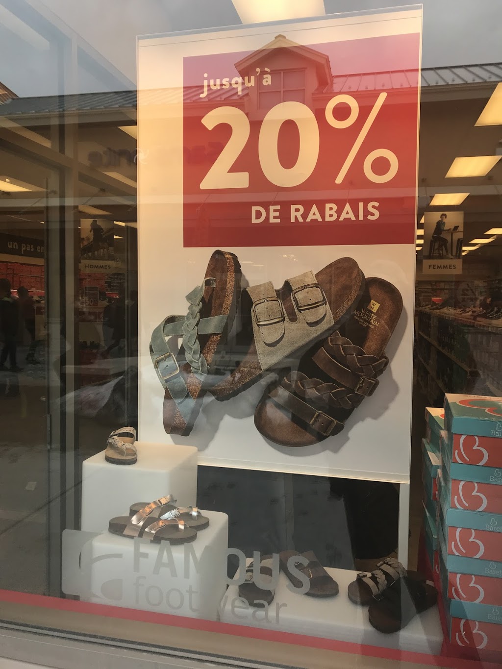 Famous Footwear Outlet | 19001 Chemin Notre Dame #215, Mirabel, QC J7J 0T1, Canada | Phone: (450) 419-8585