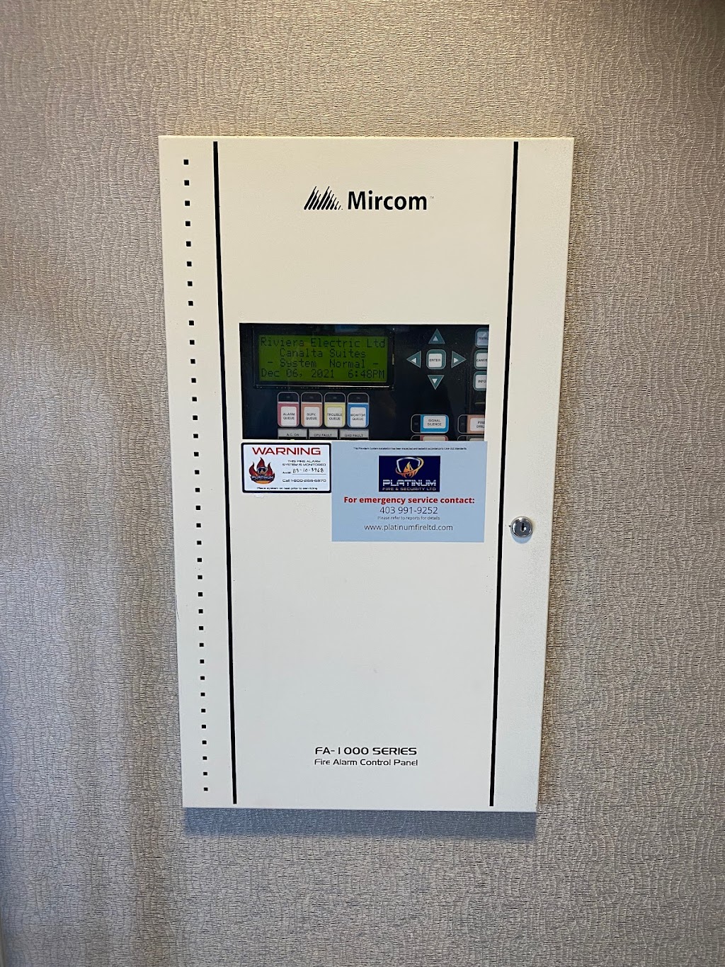 Platinum Fire and Security Ltd. | High River, AB T1V 1N3, Canada | Phone: (403) 991-9252