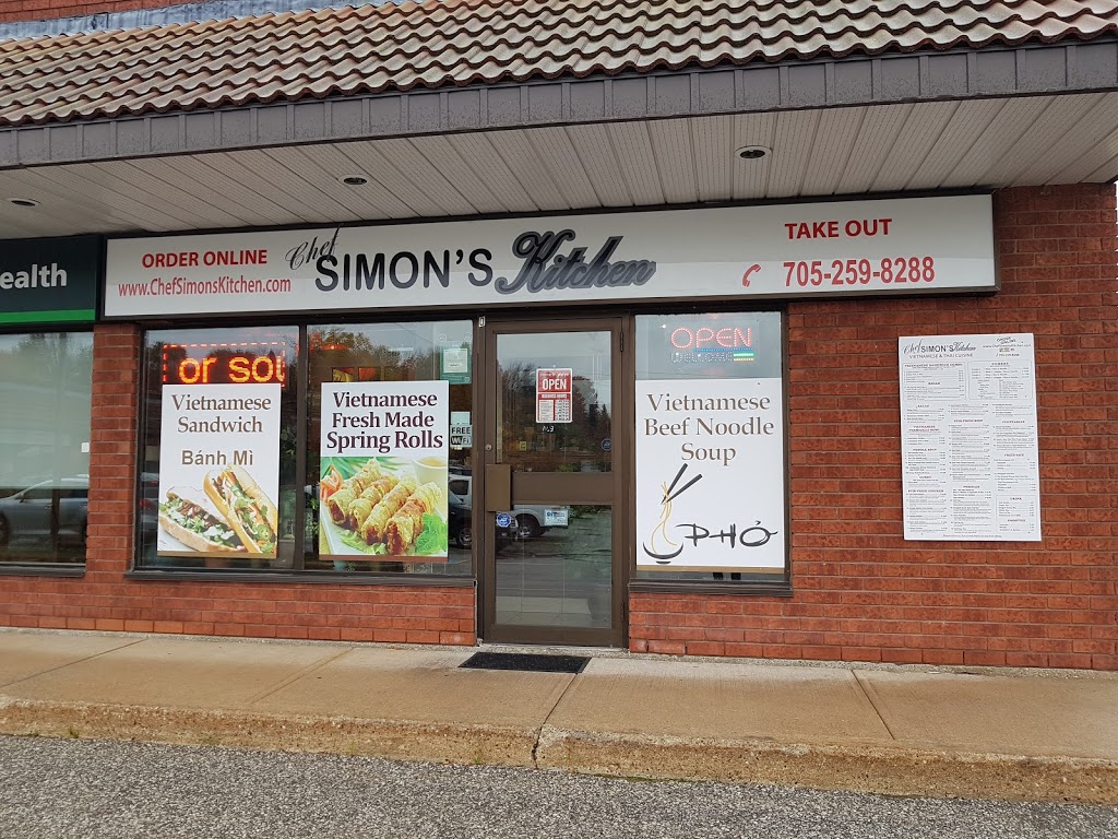 Chef Simons Kitchen | 190 Memorial Ave, Orillia, ON L3V 5X6, Canada | Phone: (705) 259-8288