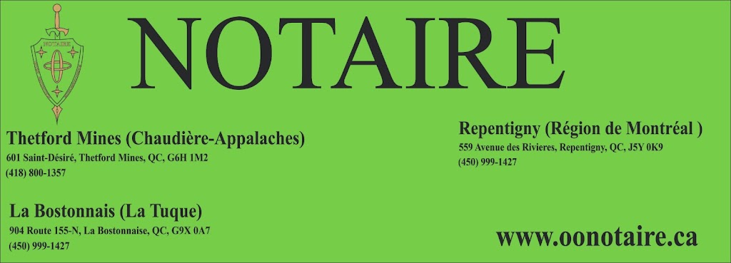 OOnotaire | 559 Av. des Rivières, Repentigny, QC J5Y 4E1, Canada | Phone: (450) 999-1427