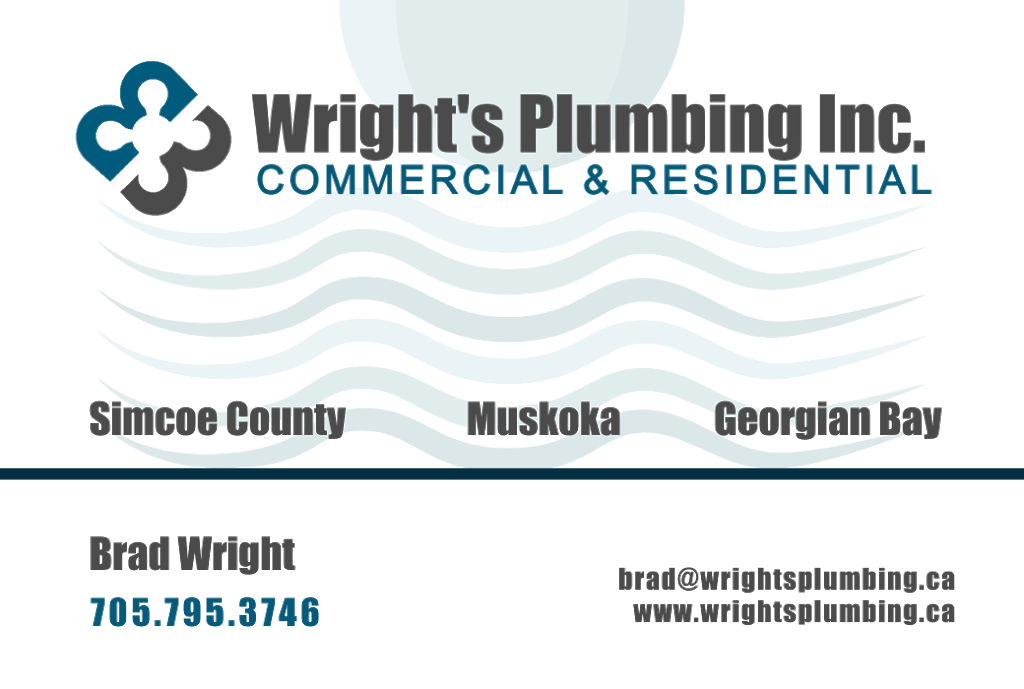 Wrights Plumbing Inc. | 2983 Southorn Rd, Coldwater, ON L0K 1E0, Canada | Phone: (705) 795-3746