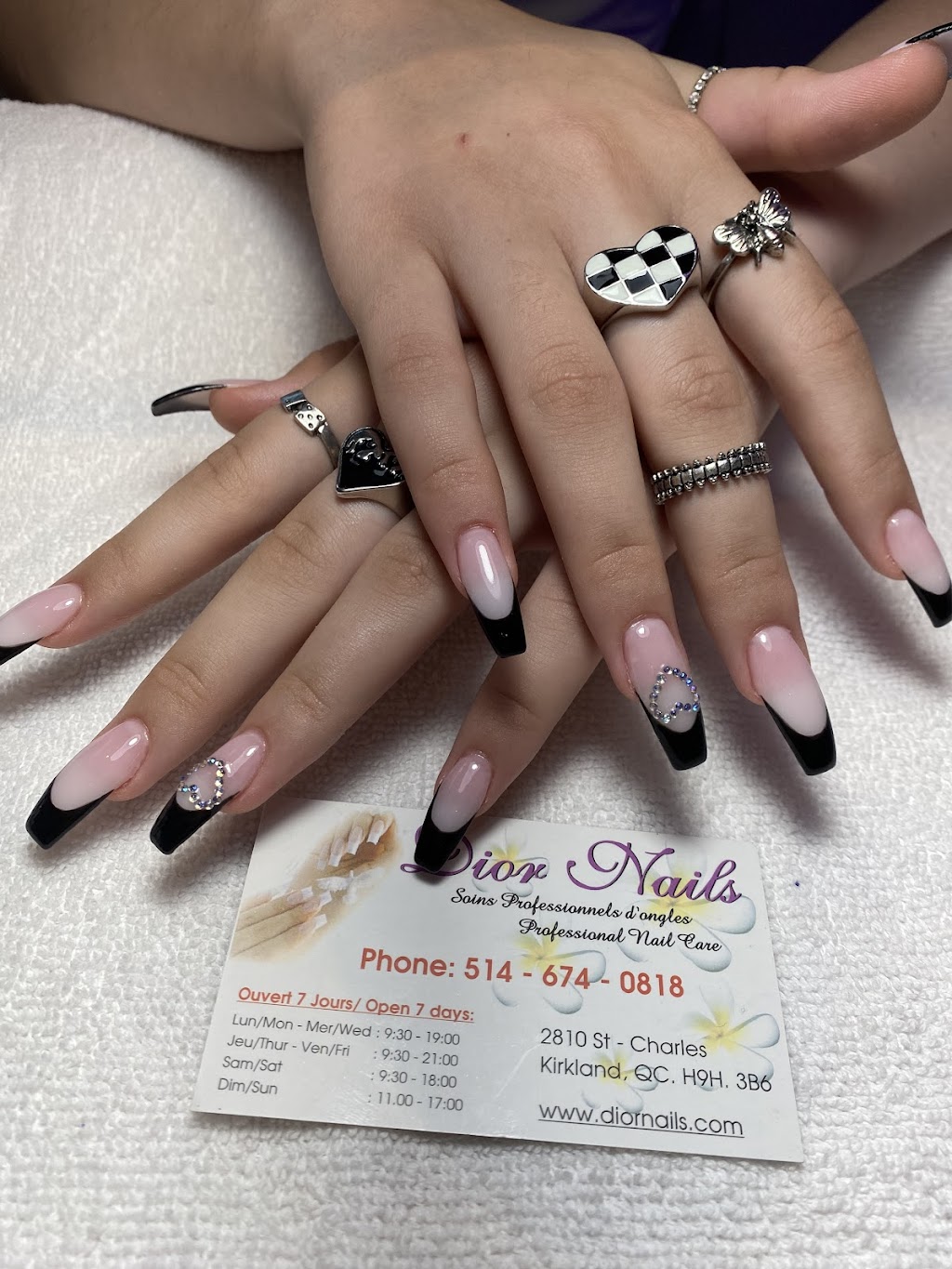Ongles Dior | 2810 Bd Saint-Charles, Kirkland, QC H9H 3B6, Canada | Phone: (514) 674-0818