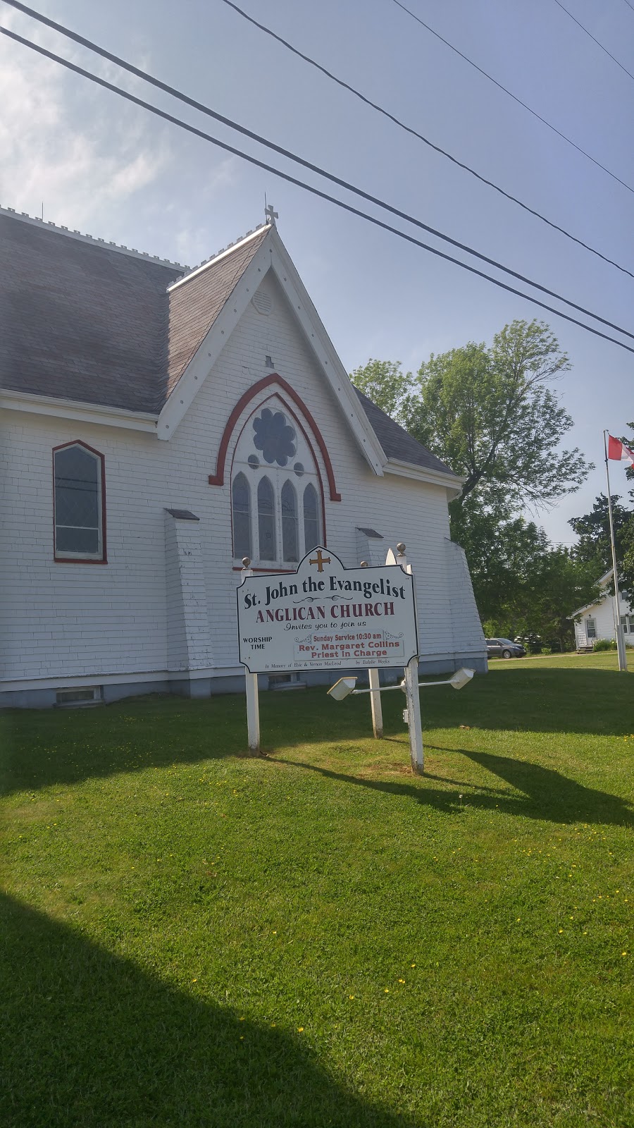 St Johns Anglican Church Hall | Trans Canada Hwy Rte, Crapaud, PE C0A 1J0, Canada | Phone: (902) 658-2109