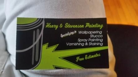 Henry & Stevenson Painting | 47 Churchill Ave, Charlottetown, PE C1A 1Z1, Canada | Phone: (902) 394-3218
