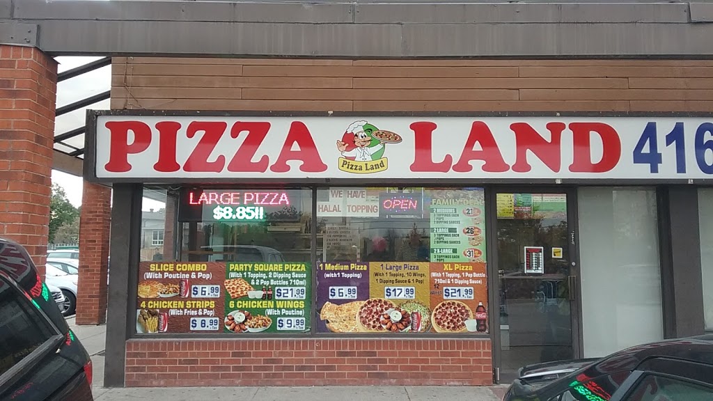Pizza Land | 2700 Kipling Ave, Etobicoke, ON M9V 4P2, Canada | Phone: (416) 740-8888