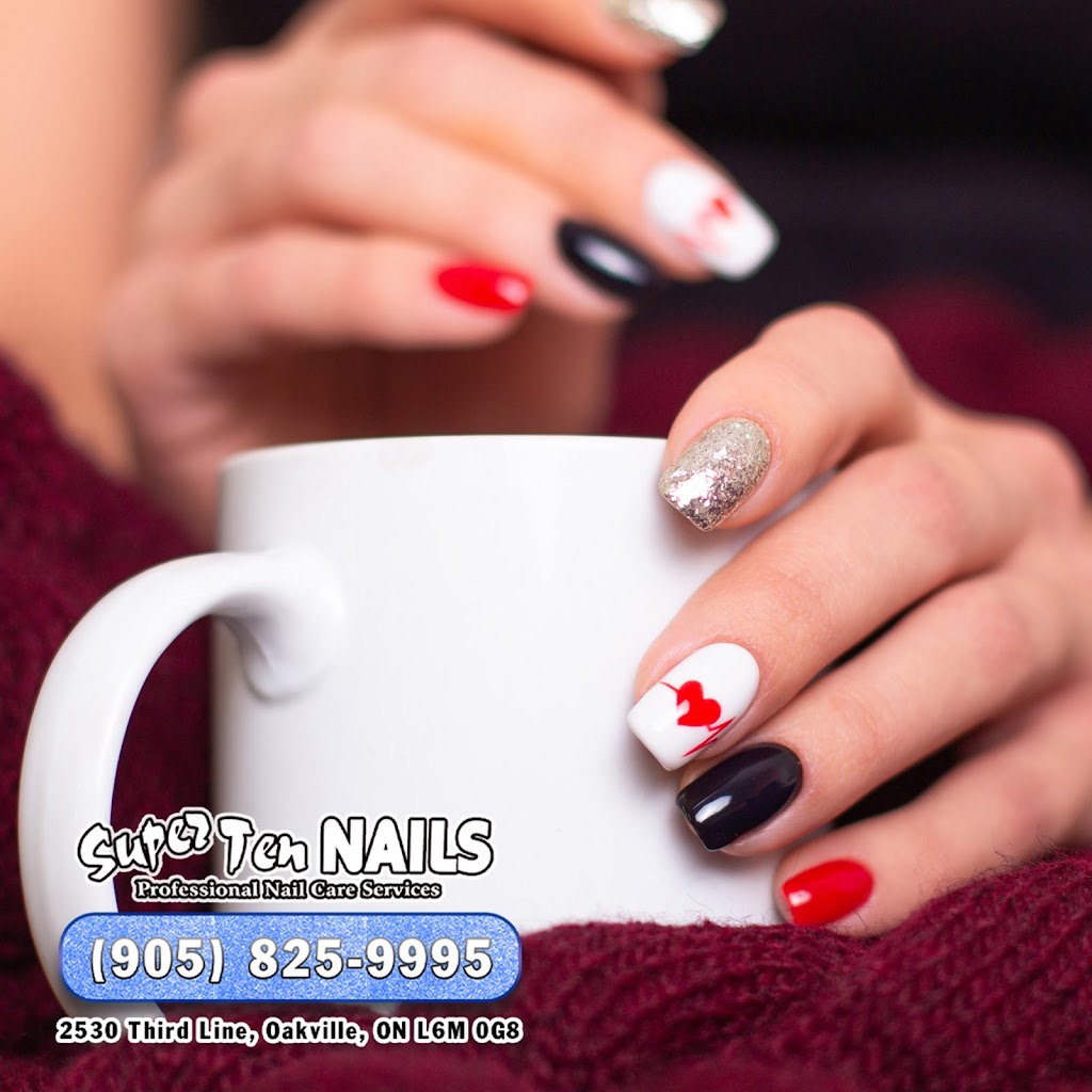 Super Ten Nails | 2530 Third Line, Oakville, ON L6M 0G8, Canada | Phone: (905) 825-9995