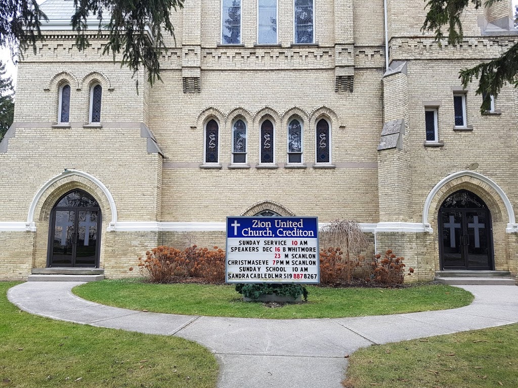 Zion United Church | 6 Victoria Ave W, Crediton, ON N0M 1M0, Canada | Phone: (519) 234-6789