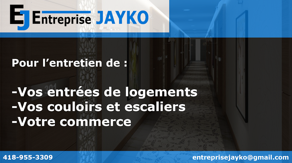 Entreprise JAYKO Inc. | 485 Rue Beaudry #2, Trois-Rivières, QC G8T 5B6, Canada | Phone: (418) 955-3309